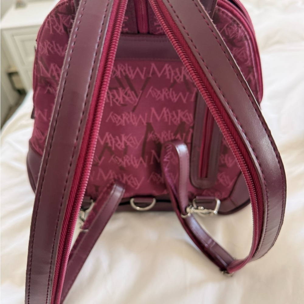 Mary Kay Plum Logo Backpack - Picture 4 of 5